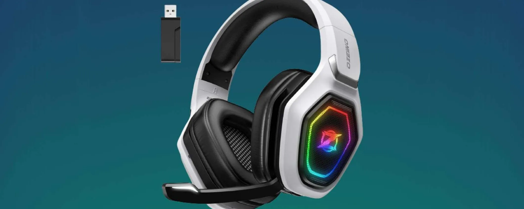 Solo 34,39€ per queste cuffie da gaming STRAORDINARIE: tre modalità di connessione