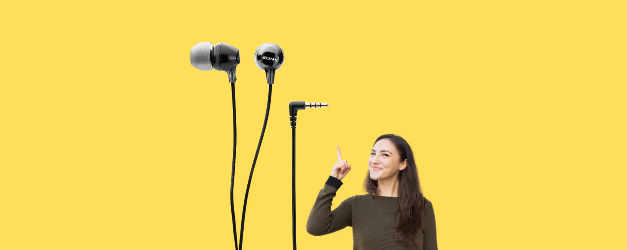 Le cuffie in-ear Sony a un prezzo stracciato