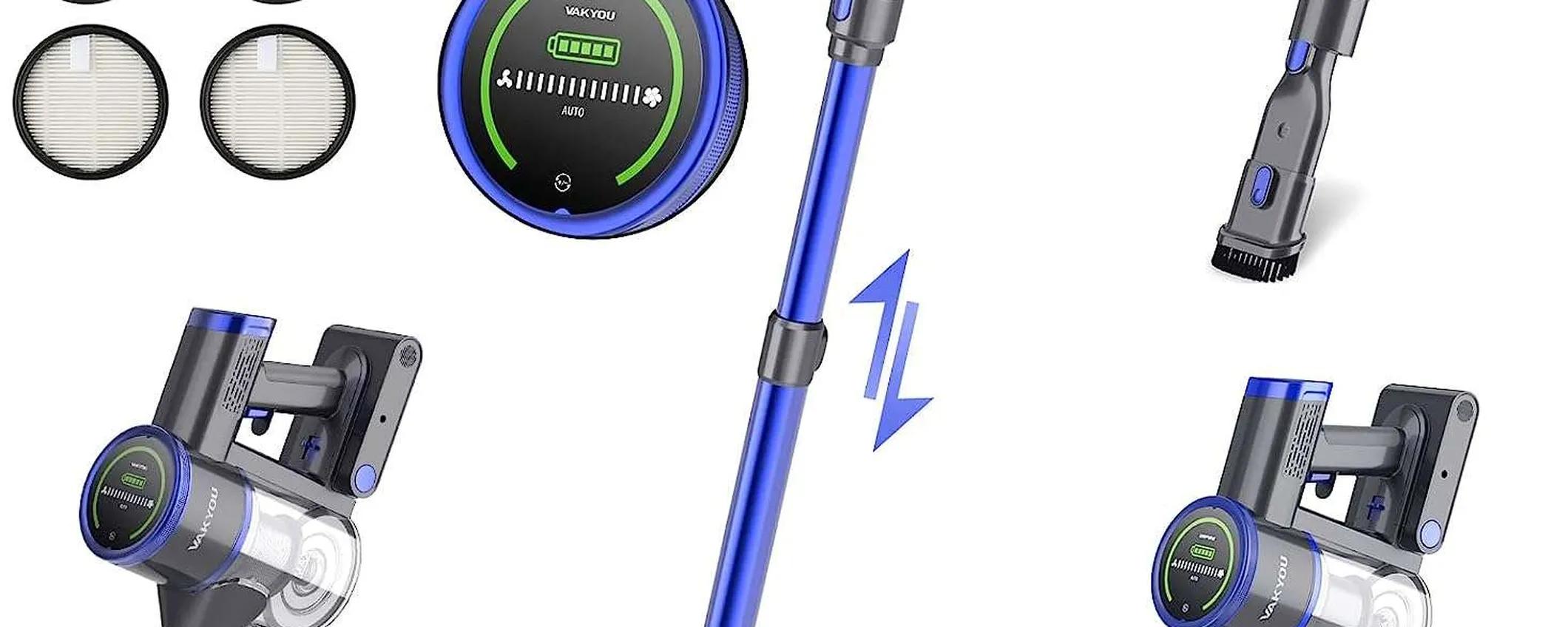Questo aspirapolvere senza fili da 450W è ad un ottimo prezzo su Amazon