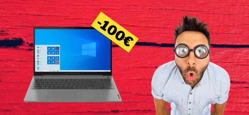 Lenovo IdeaPad 3 con Ryzen 5 crolla di prezzo all'improvviso (-100€)