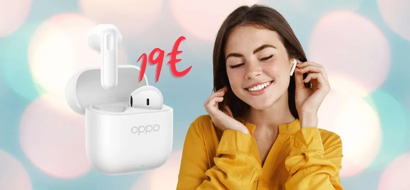 OPPO Enco Buds3 a soli 19€: a questa cifra stanno spopolando su Amazon