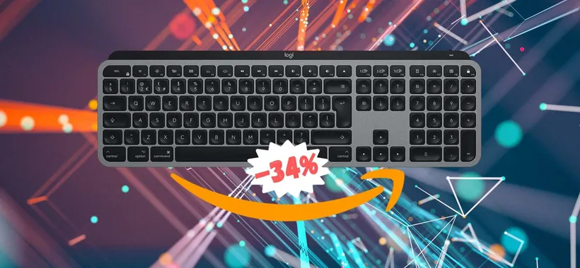 Logitech MX Keys con layout per Mac al 34% in MENO, un AFFARE