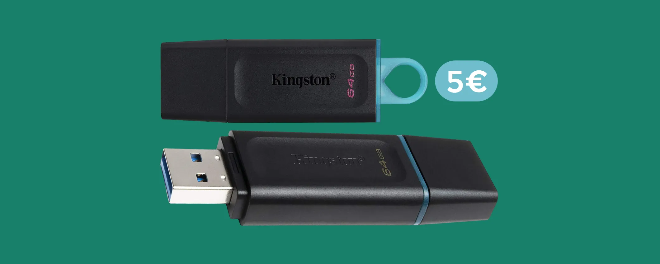 Chiavetta USB 64GB: praticamente REGALATA ad un prezzo di soli 5€
