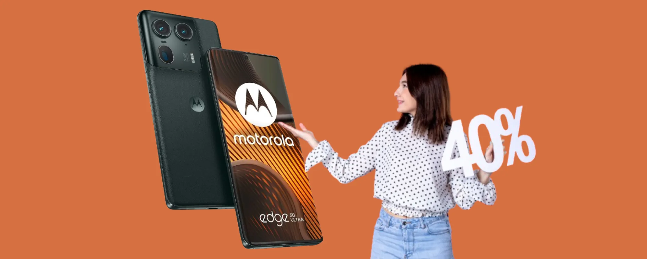 Motorola Moto Edge 50 Ultra al prezzo più basso di sempre