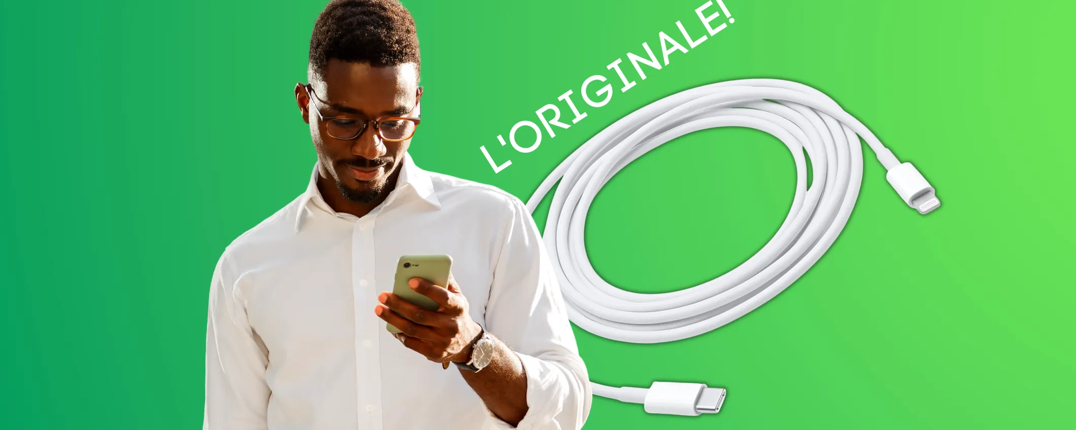Il cavo Apple si è rotto? Acquistane uno di 2m, originale e in sconto