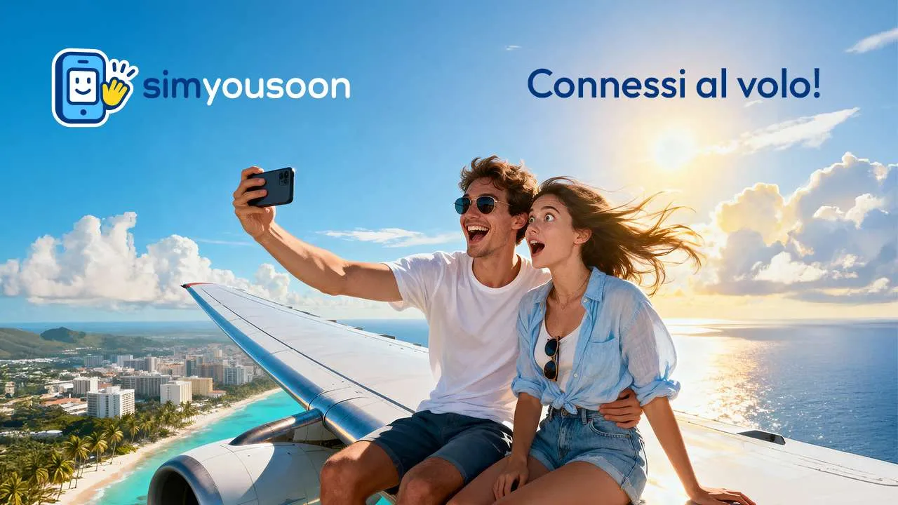 Nuova eSIM Aruba per viaggiare: connessione immediata in oltre 200 Paesi