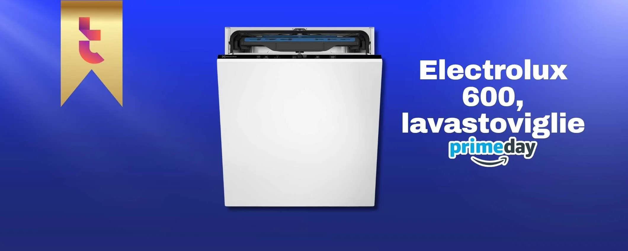 Electrolux 600 è la lavastoglie a prezzo regalo Prime Day: -160€