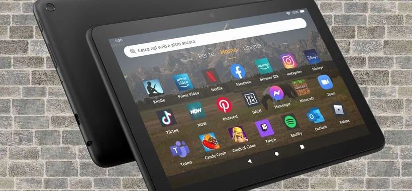Fire HD 8 da oggi in vendita su Amazon: l'OTTIMO tablet per tutte le tasche