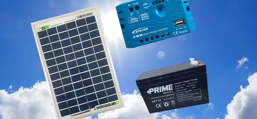 Mini impianto fotovoltaico con ACCUMULO a 48€: prezzaccio assurdo