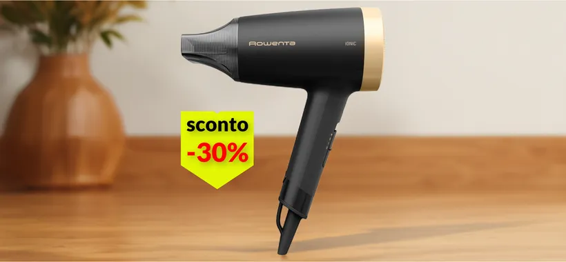 Asciugacapelli Rowenta a soli 13€: risultati professionali per il tuo styling