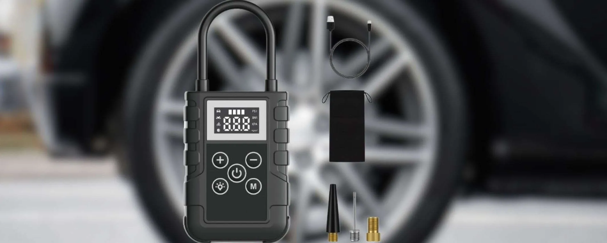 Compressore ricaricabile a 19,99€: UTILISSIMO e con sconto del 50% (Amazon)