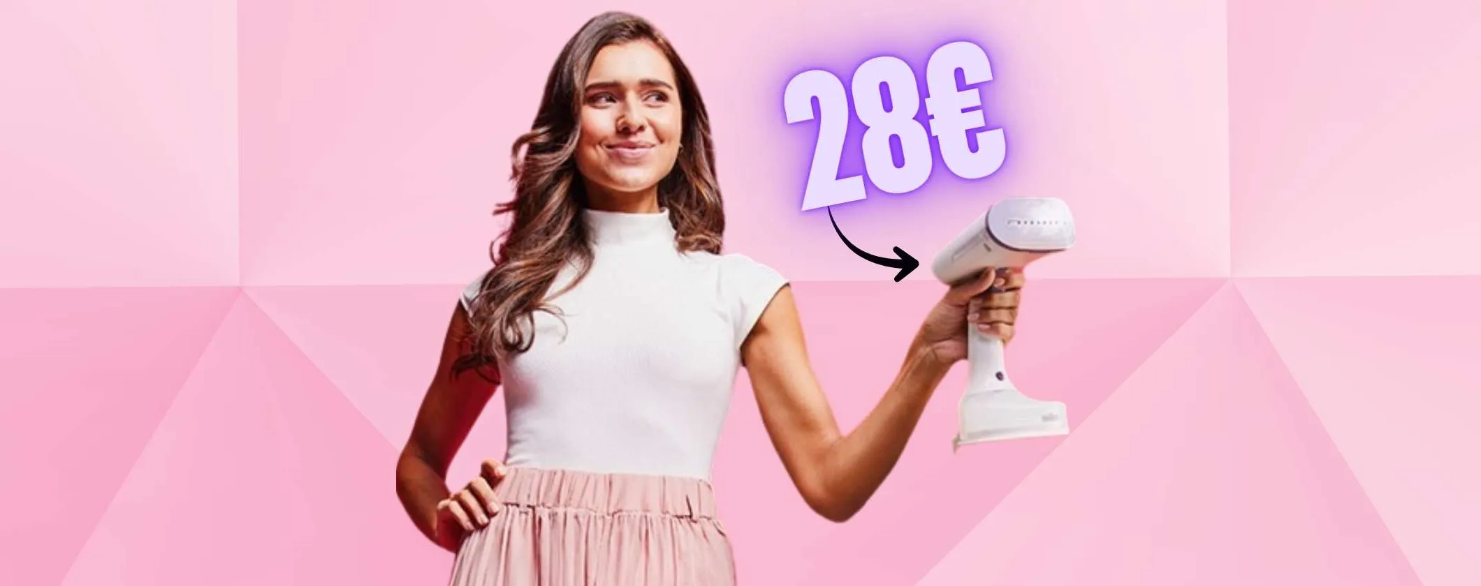 Stira i vestiti anche in viaggio con Braun QuickStyle 5 a soli 28€