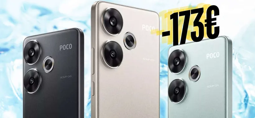 Poco F6 5G (12/512GB) con caricatore da 90W incluso a super prezzo
