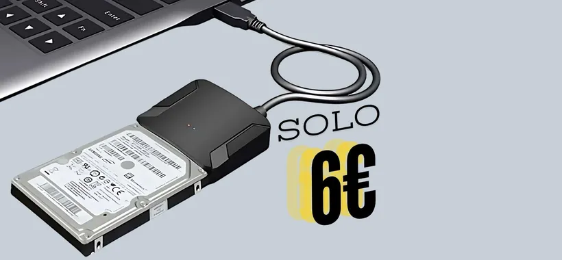Cavo Adattatore Disco Rigido SATA a soli 6€