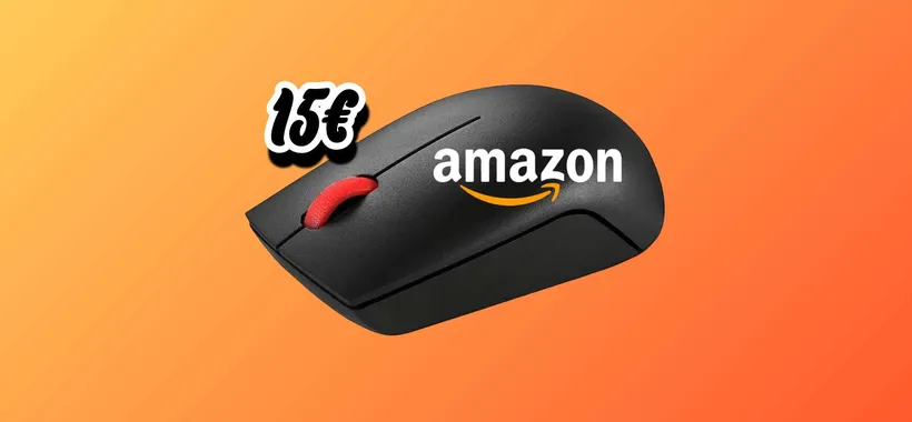 Compatto, preciso e wireless: il Mouse Lenovo Essential ora a soli 15€, ma per poco!