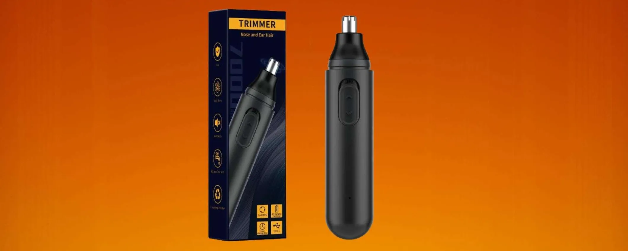 Solo 9,99€ per questo rifinitore per naso e orecchie semplicissimo da usare