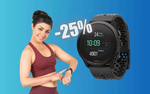 Smartwatch Suunto 5 Peak, con GPS e batteria super al 25% in MENO