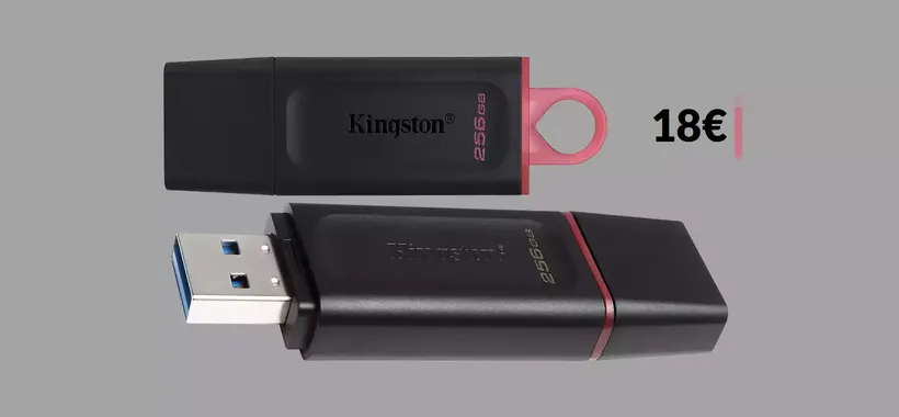 Chiavetta USB 256GB: perfetto mix di spazio e velocità a soli 18€