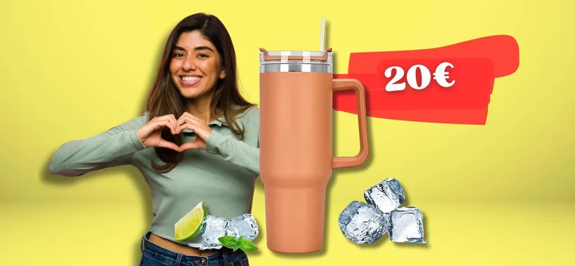 La tazza termica che ha fatto IMPAZZIRE TikTok: solo 20€ su Amazon