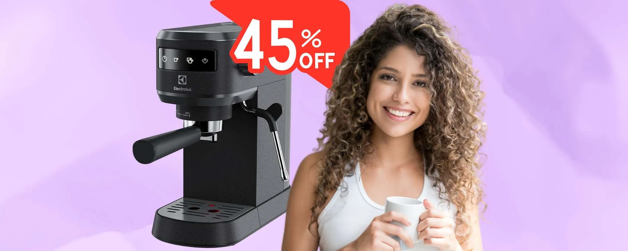 Electrolux: macchina per caffè in polvere o in cialde a PREZZO WOW