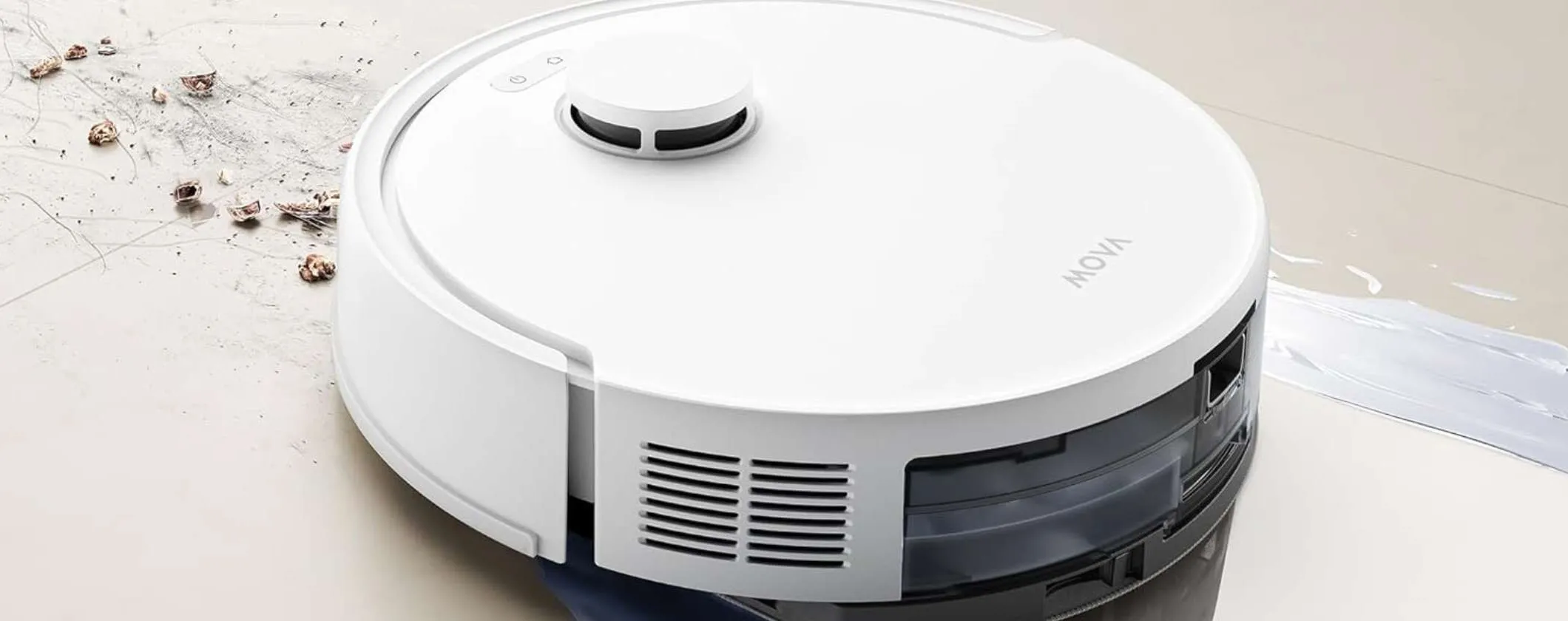Robot aspirapolvere e lavapavimenti a soli 99 euro con lo sconto del 47%