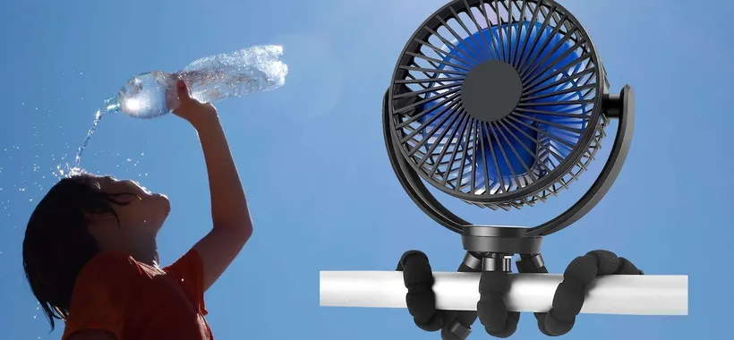 Ventilatore wireless che si AGGRAPPA a tutto: sconto Amazon del 50% (19€)