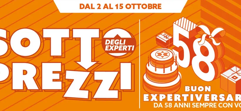 Volantino Expert, grossi risparmi con i sottoprezzi (ma le scorte sono limitate)