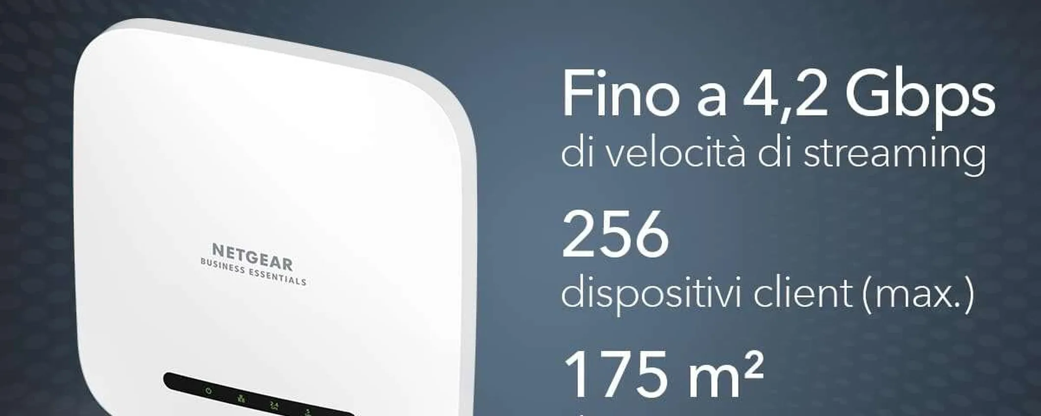 Access Point Netgear, offerta imperdibile: lo paghi 99€ invece di 239,99€