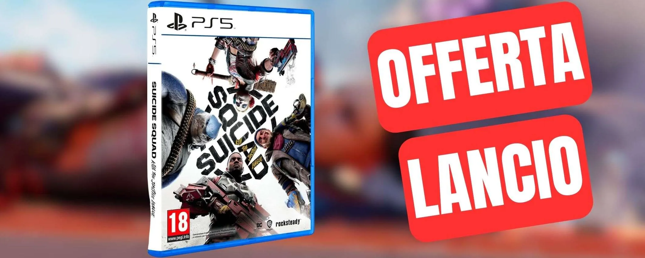 Suicide Squad per PS5 è in OFFERTA LANCIO su Amazon