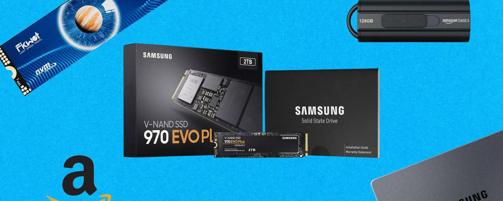 SSD e chiavette USB a prezzo da outlet: tutte le migliori offerte su Amazon
