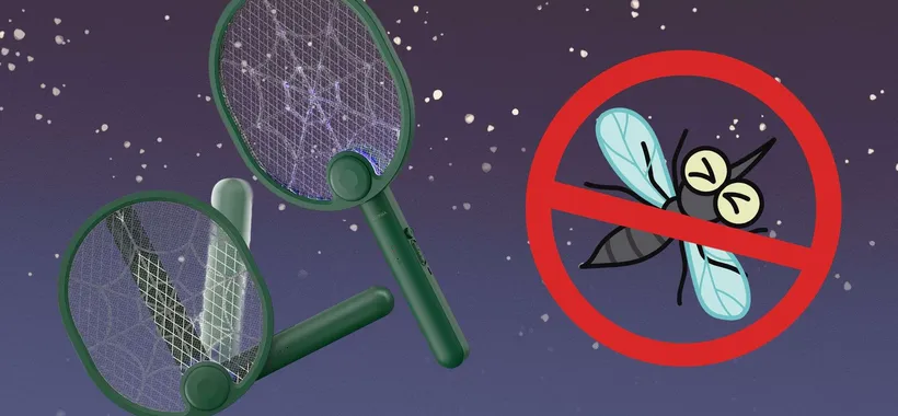 Zanzare ADDIO con la racchetta 2 in 1: la vogliono tutti, GENIALATA (17€)