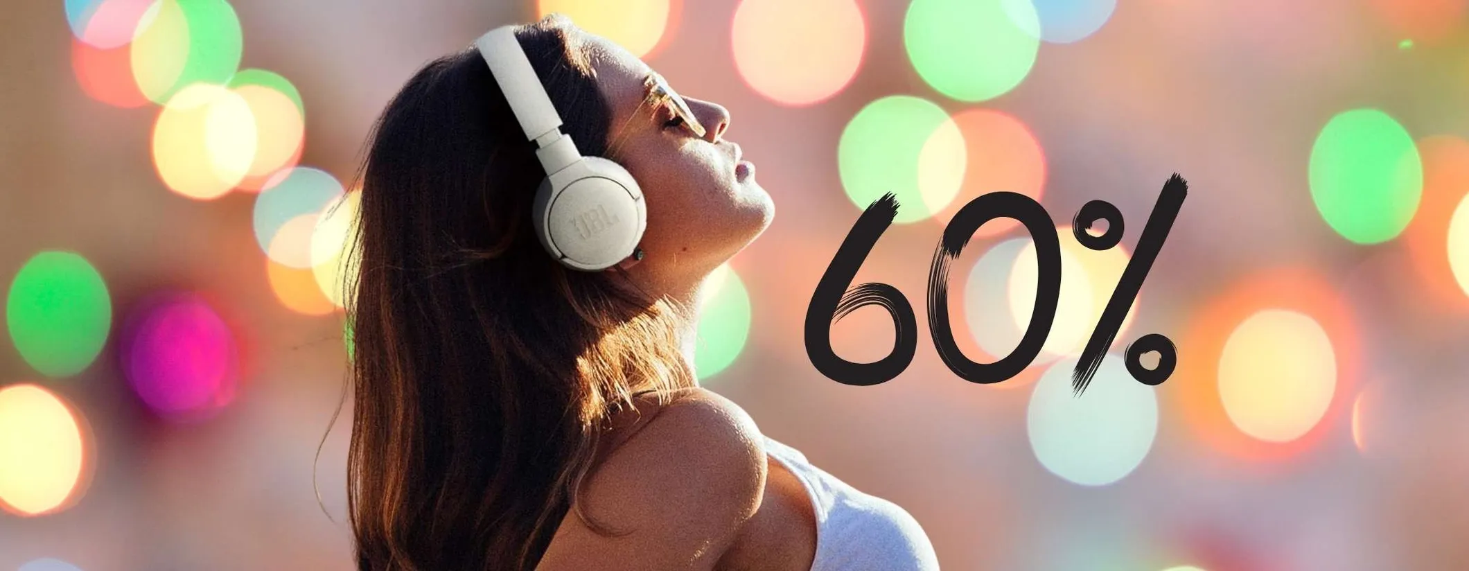 Prezzo mai visto per le cuffie Bluetooth JBL Tune 660 BTNC (solo 39€)