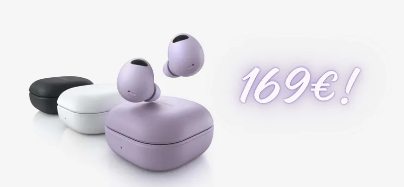 Galaxy Buds2 Pro a 169€ e se acquisti 2 wearable hai l'extra 20%