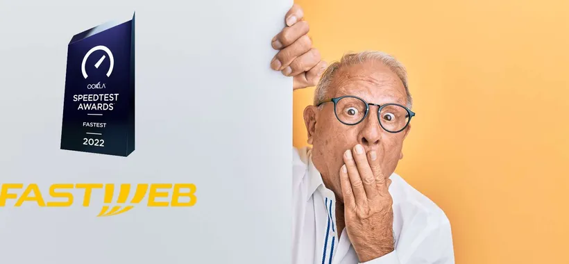 Rete Mobile Fastweb: PREMIATA come la più VELOCE da Ookla