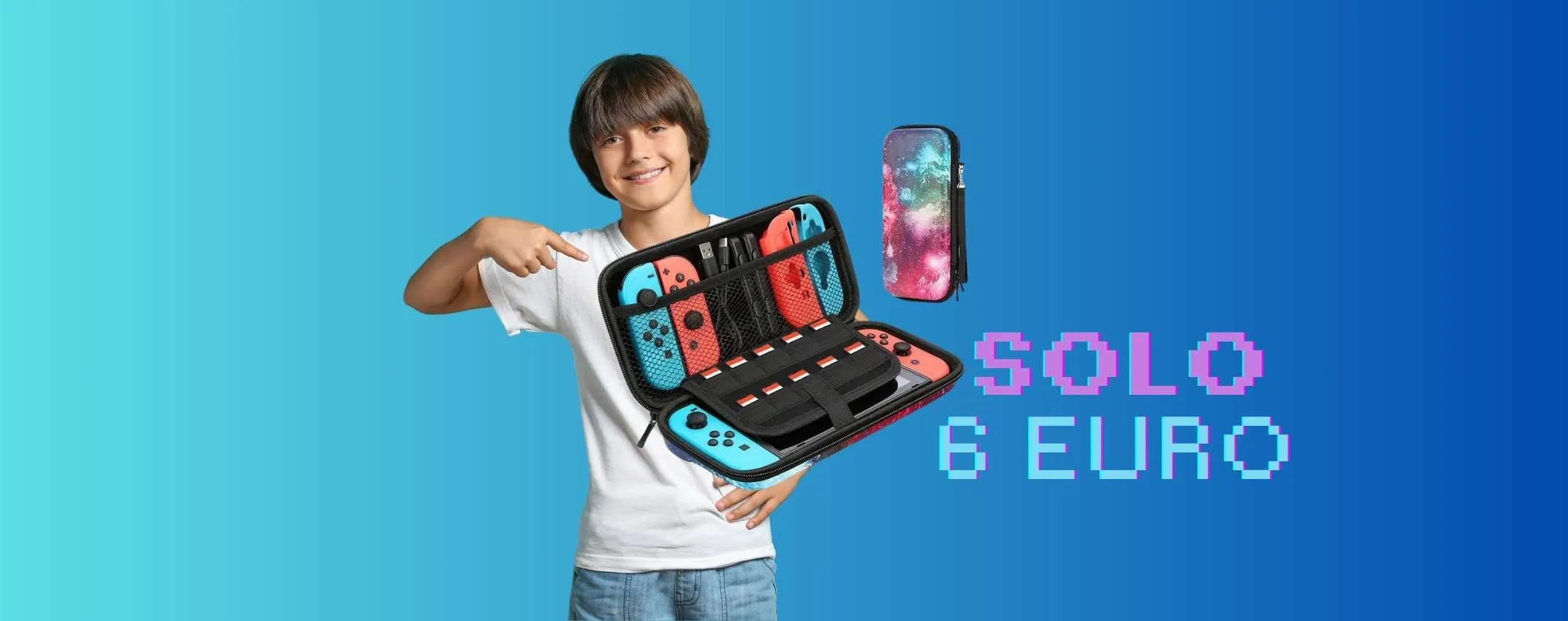 Custodia Nintendo Switch a soli 6€ su TEMU