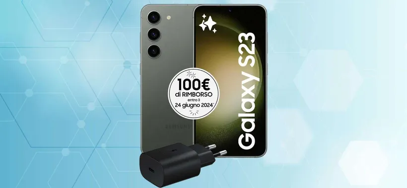 BOMBA: puoi avere il Samsung Galaxy S23 a 399 euro su Amazon con questo doppio sconto