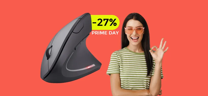 Mouse Wireless VERTICALE a soli 17€ su Amazon: DEVI provarlo