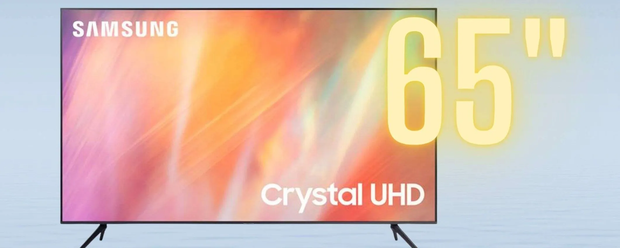 Sconto di 400€ per l'INDESCRIVIBILE smart TV Samsung 65