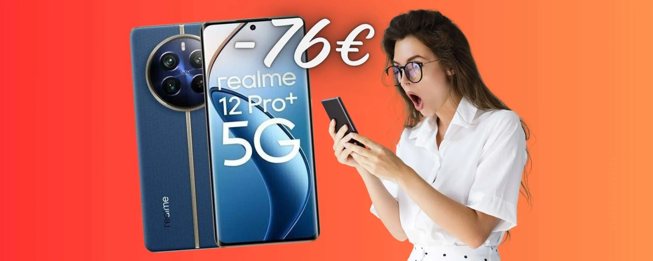 Realme 12 Pro Plus 5G Dual Sim da 512GB: su eBay RISPARMI 76€