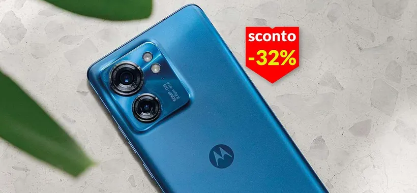Motorola ci sa fare con gli sconti: questo smartphone è un best buy (-190€)