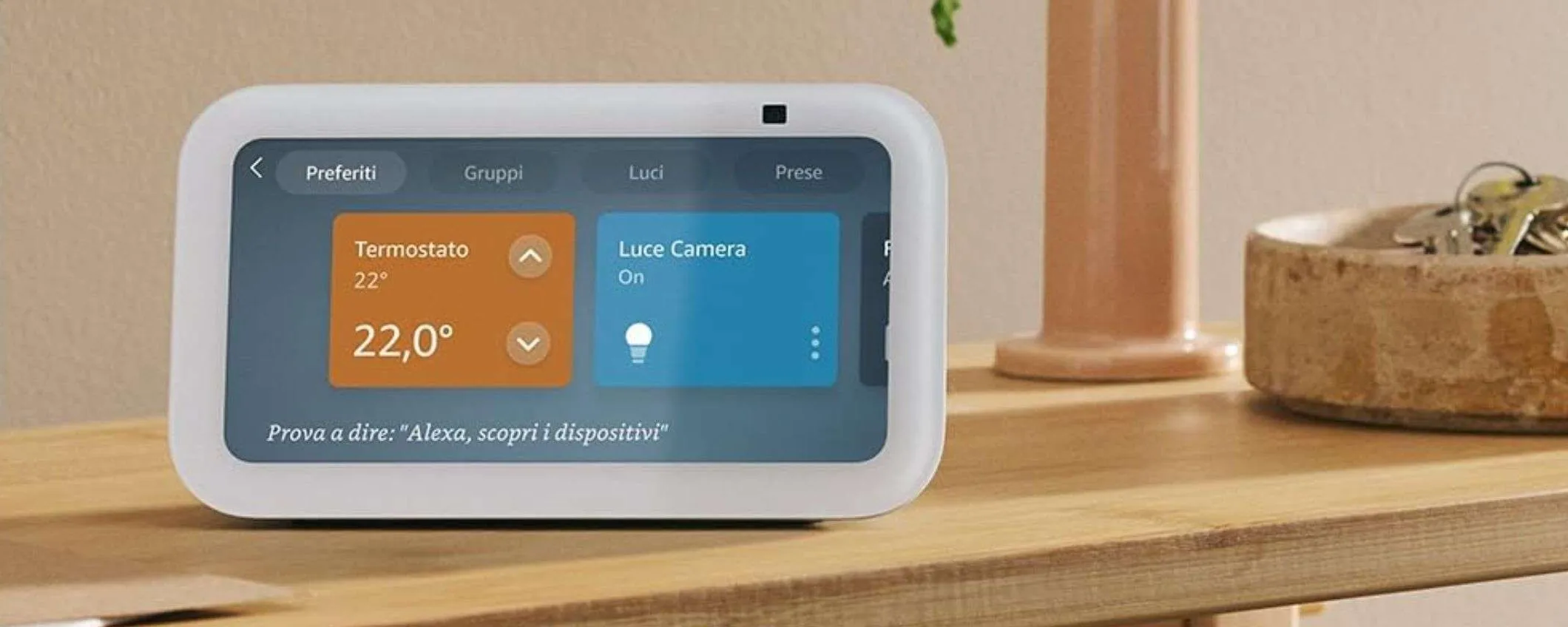 Echo Show 5: il nuovo mini schermo smart CROLLA di prezzo (-36%)
