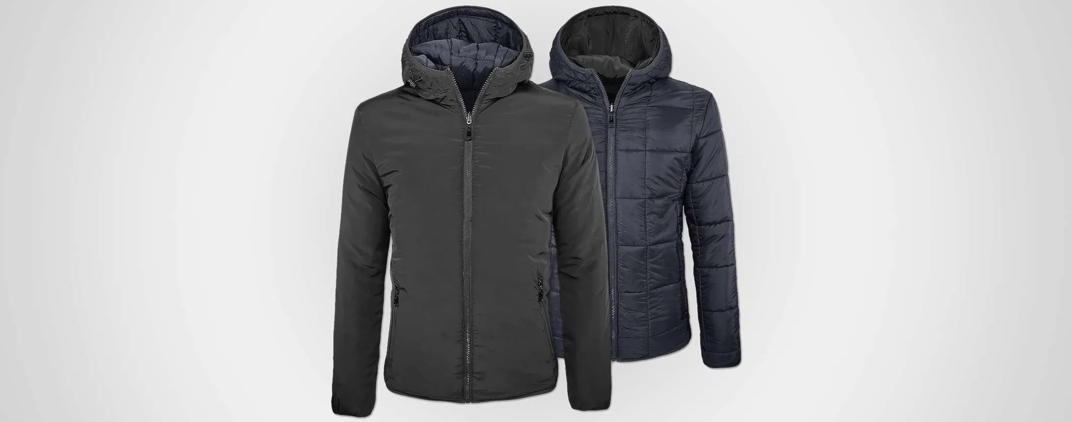Giubbotto double face con cappuccio integrato: oltre 50% di sconto su eBay