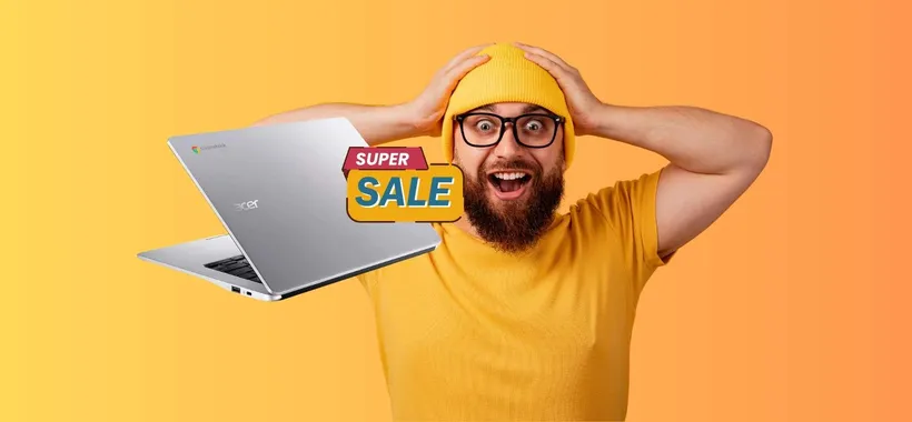 BOMBA Chromebook Acer 314 sotto i 200€ su MediaWorld
