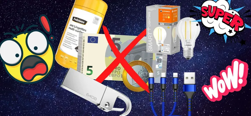 Ecco 5 ottime cose tech a meno di 6€: gli INDISPENSABILI Amazon