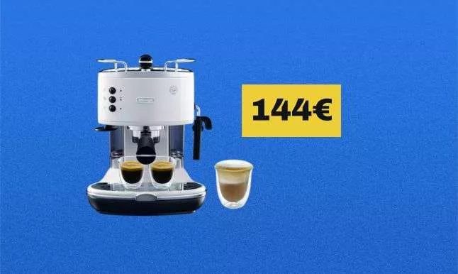De'Longhi Icona in offerta a 144€: caffè e cappuccini come al bar comodamente a casa tua