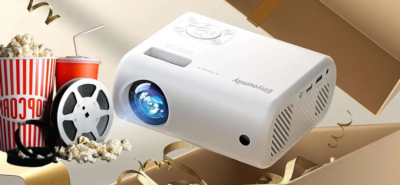 Mini proiettore portatile 4K per avere il cinema nel salotto di casa