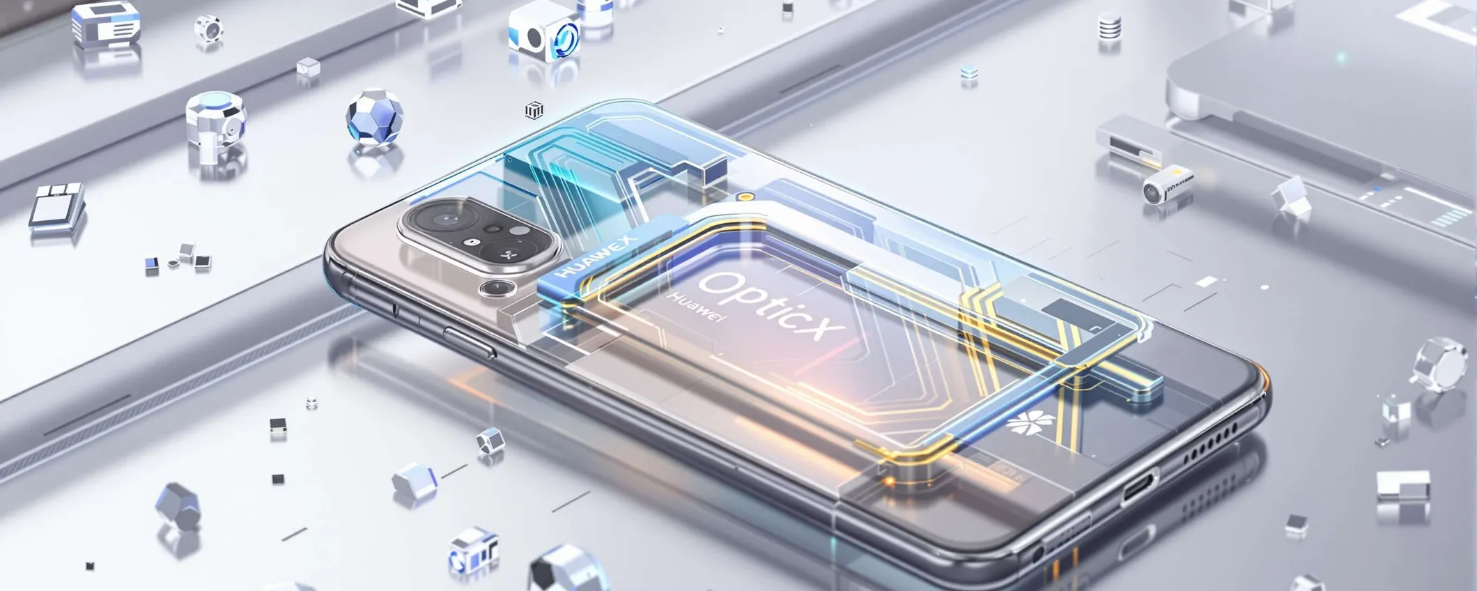 Huawei OptiX: lo smartphone trasparente che cambierà tutto