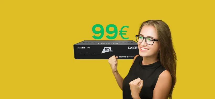 Decoder Satellitare TivùSat iCan S-490: a 99€ è un REGALO, su Monclick