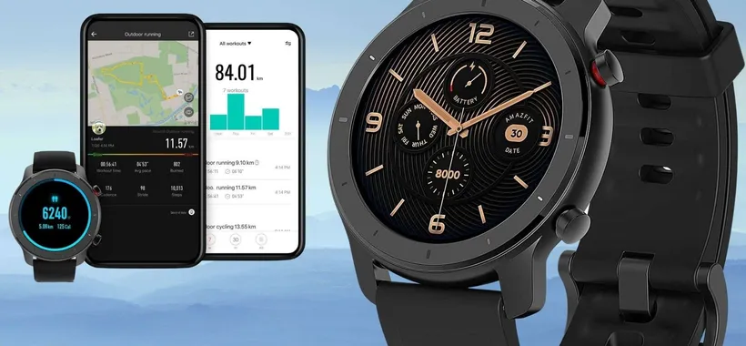 Amazfit GTR con display AMOLED e GPS torna a 59€: da non perdere