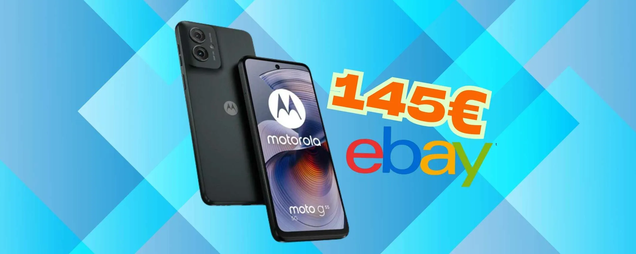 Motorola Moto G55 5G a soli 145€ è una FOLLIA ma è tutto vero